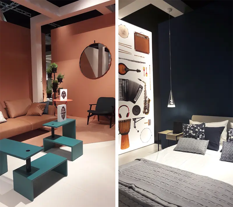 Takie połączenia kolorystyczne we wnętrzach są w modzie! | Zanotta