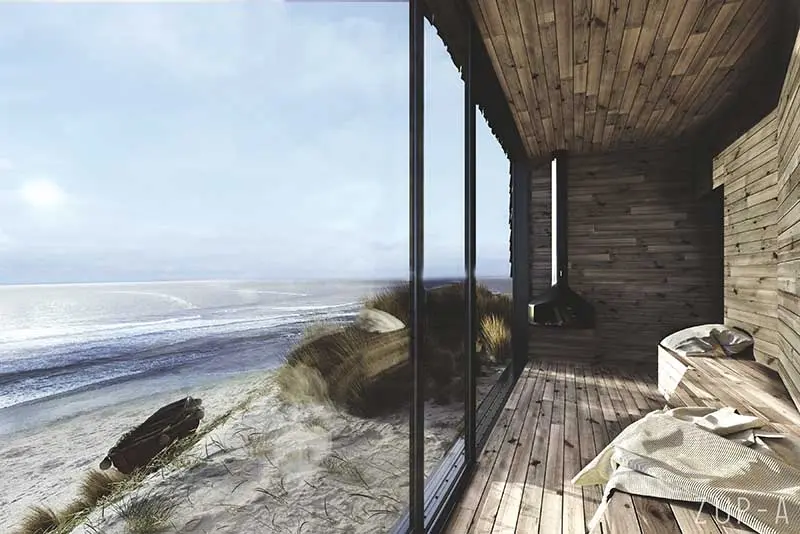 Dom przy plaży | Proj: Zup-a