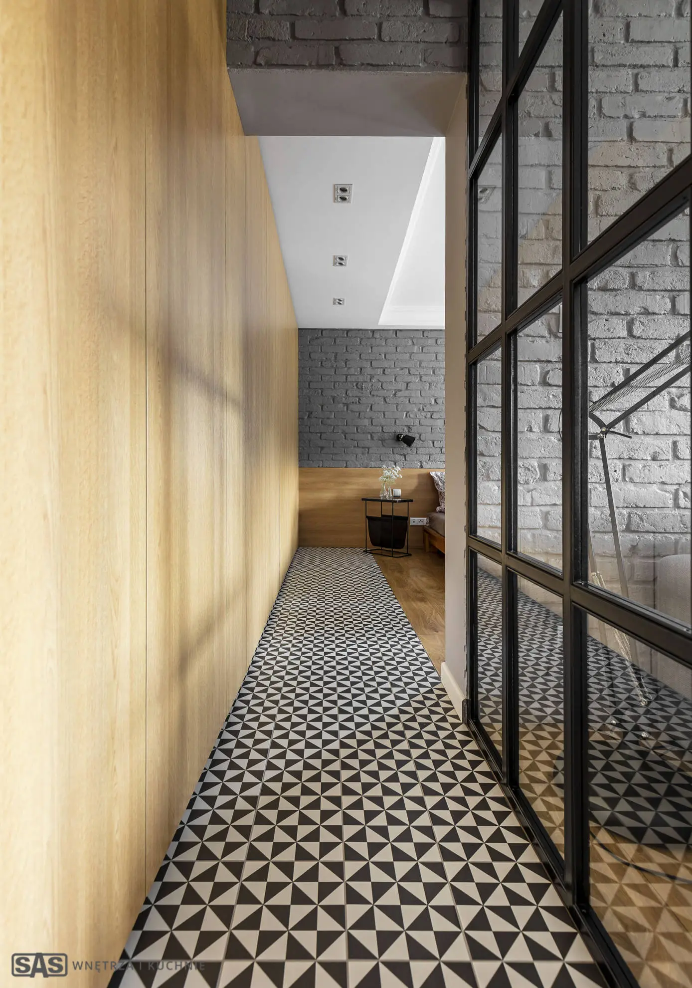 Mieszkanie z akcentem czerwieni