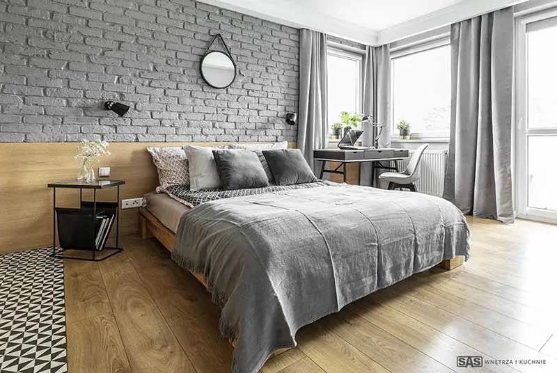 Mieszkanie z akcentem czerwieni