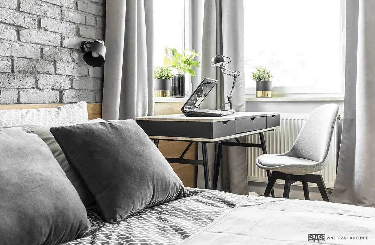 Mieszkanie z akcentem czerwieni