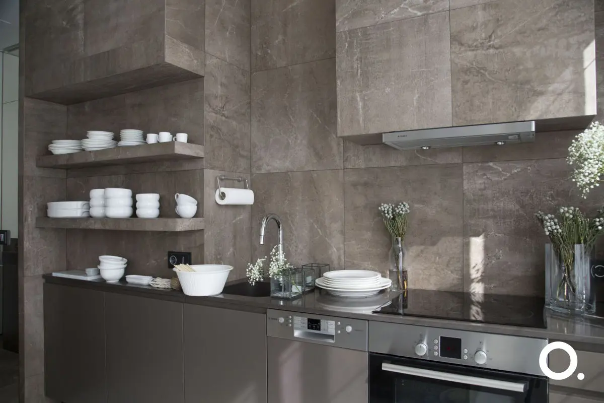 Płytki Marazzi wykorzystane w tej kuchni możesz kupić w naszych showroomach Internity Home i Prodesigne (proj. Studio.O.)