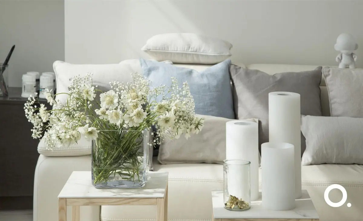 Kwiaty w salonie | proj. Studio.O.