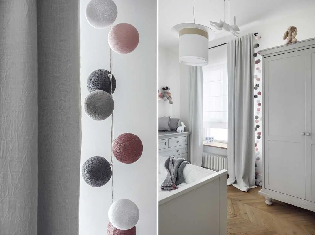 Pokój dziecięcy utrzymany w stonowanej kolorystyce | proj. LOFT Magdalena Adamus
