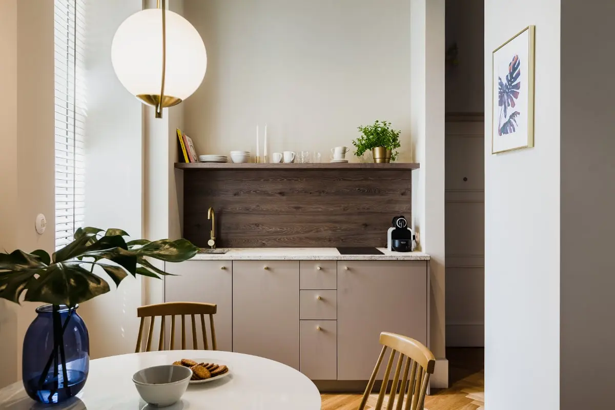 Monstera w kuchni | proj. lummo.