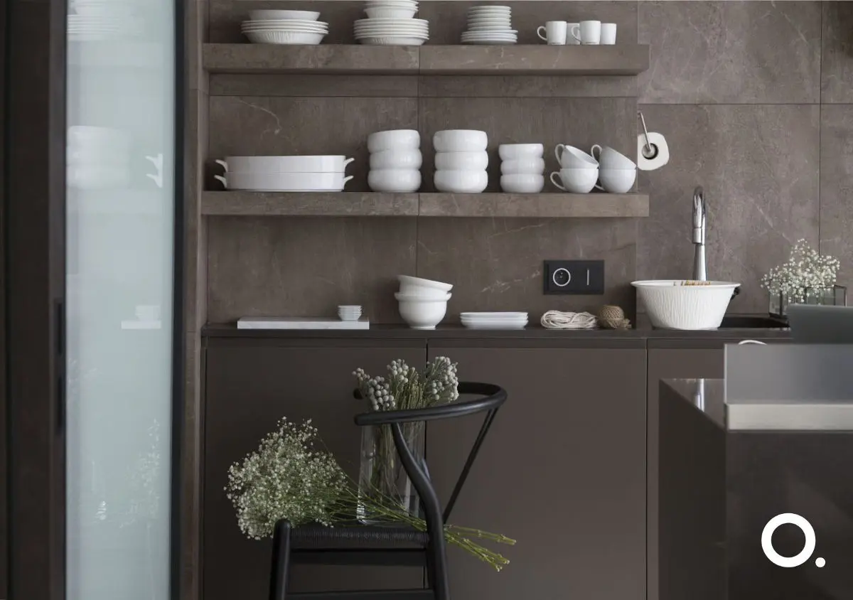 Szara kuchnia | proj. Studio.O.