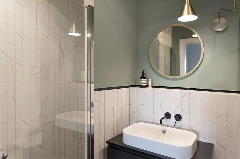 Łazienka | proj. Studio LOKO (zdjęcie: Magdalena Płoszaj)