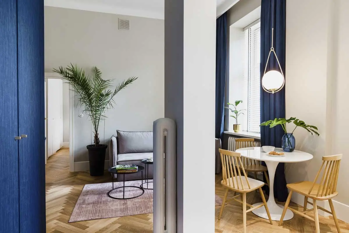 Salon z jadalnią | proj. luumo.