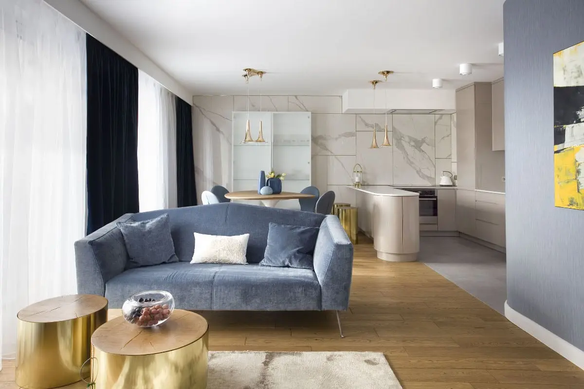 Oaza kobiecości | proj. Kaza Interior Design