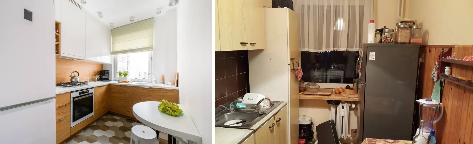 Metamorfoza kuchni w bloku