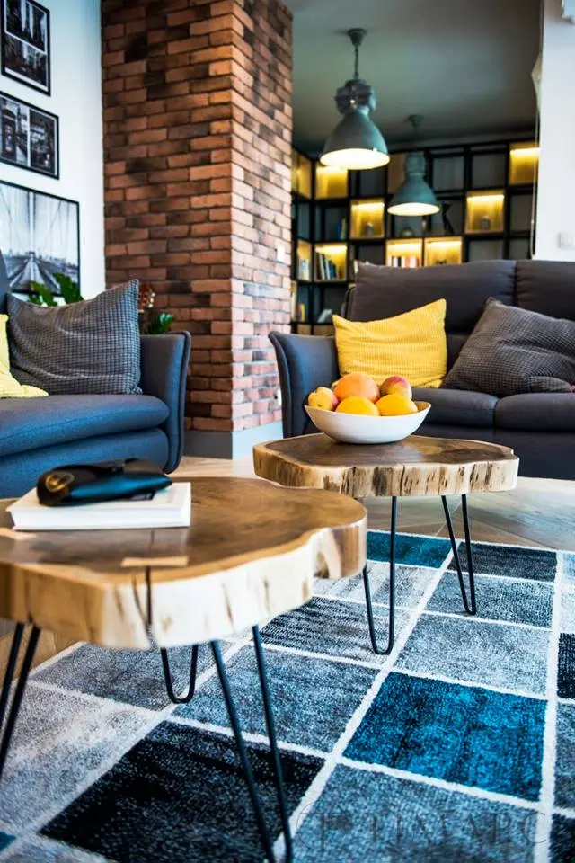 TIM Arc by TiM Grey mieszkanie w stylu loft na warszawskim Ursynowie