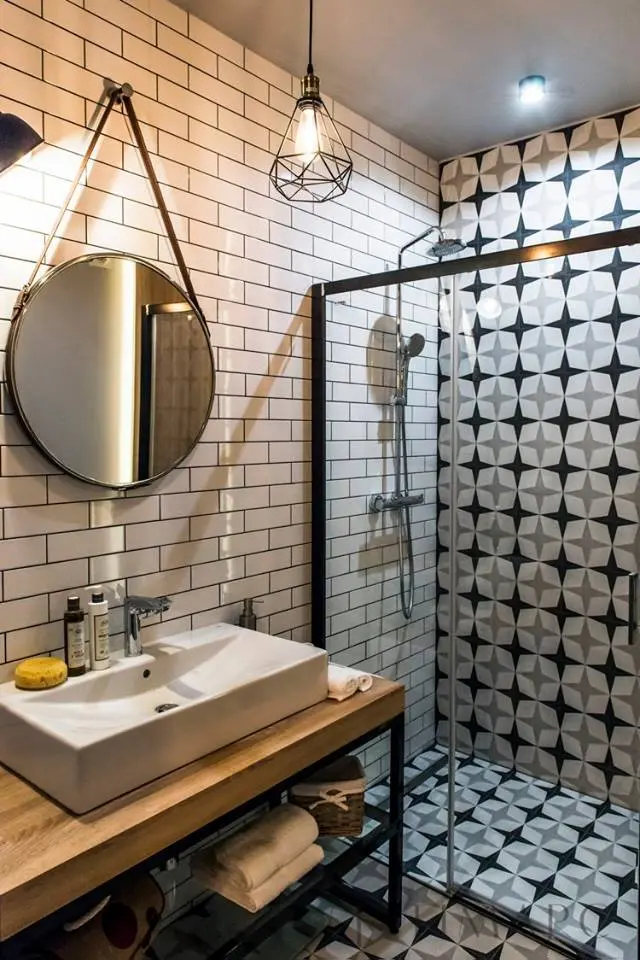 TIM Arc by TiM Grey mieszkanie w stylu loft na warszawskim Ursynowie