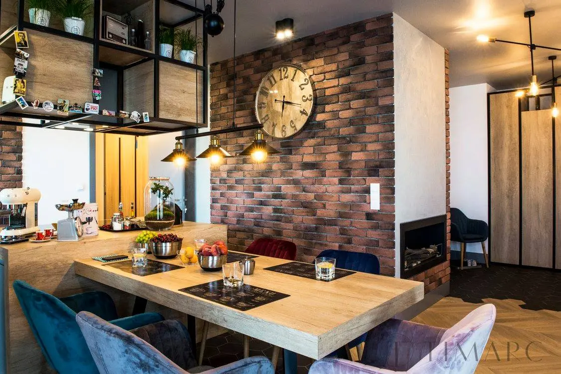 TIM Arc by TiM Grey mieszkanie w stylu loft na warszawskim Ursynowie