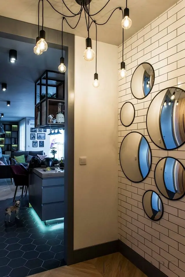 TIM Arc by TiM Grey mieszkanie w stylu loft na warszawskim Ursynowie