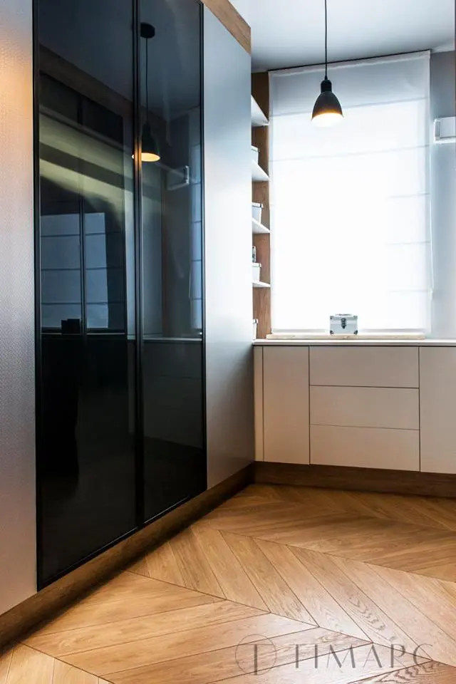 TIM Arc by TiM Grey mieszkanie w stylu loft na warszawskim Ursynowie