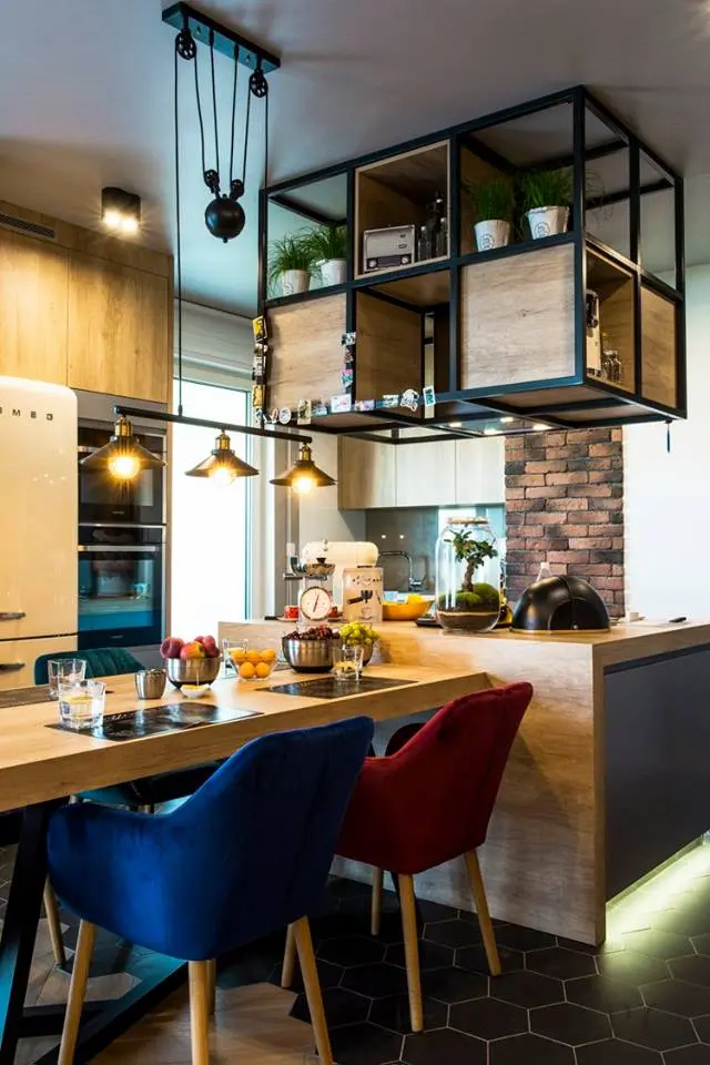 TIM Arc by TiM Grey mieszkanie w stylu loft na warszawskim Ursynowie