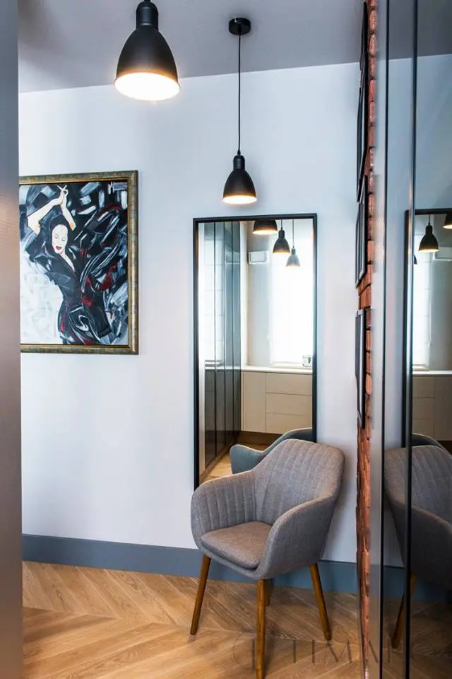 TIM Arc by TiM Grey mieszkanie w stylu loft na warszawskim Ursynowie