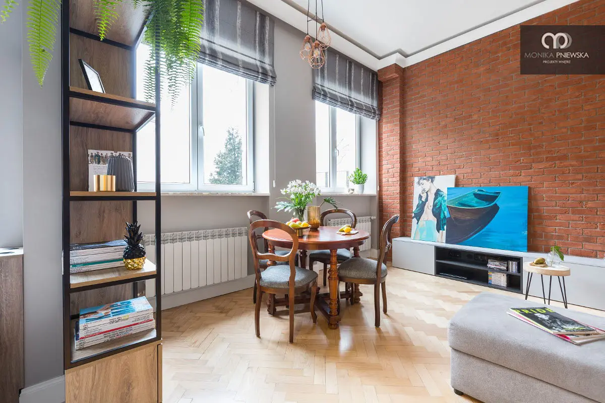 Salon po metamorfozie | proj. Monika Pniewska