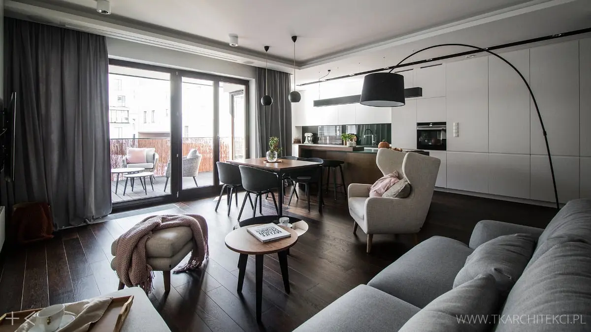 Aranżacja mieszkania | proj. TK Architekci