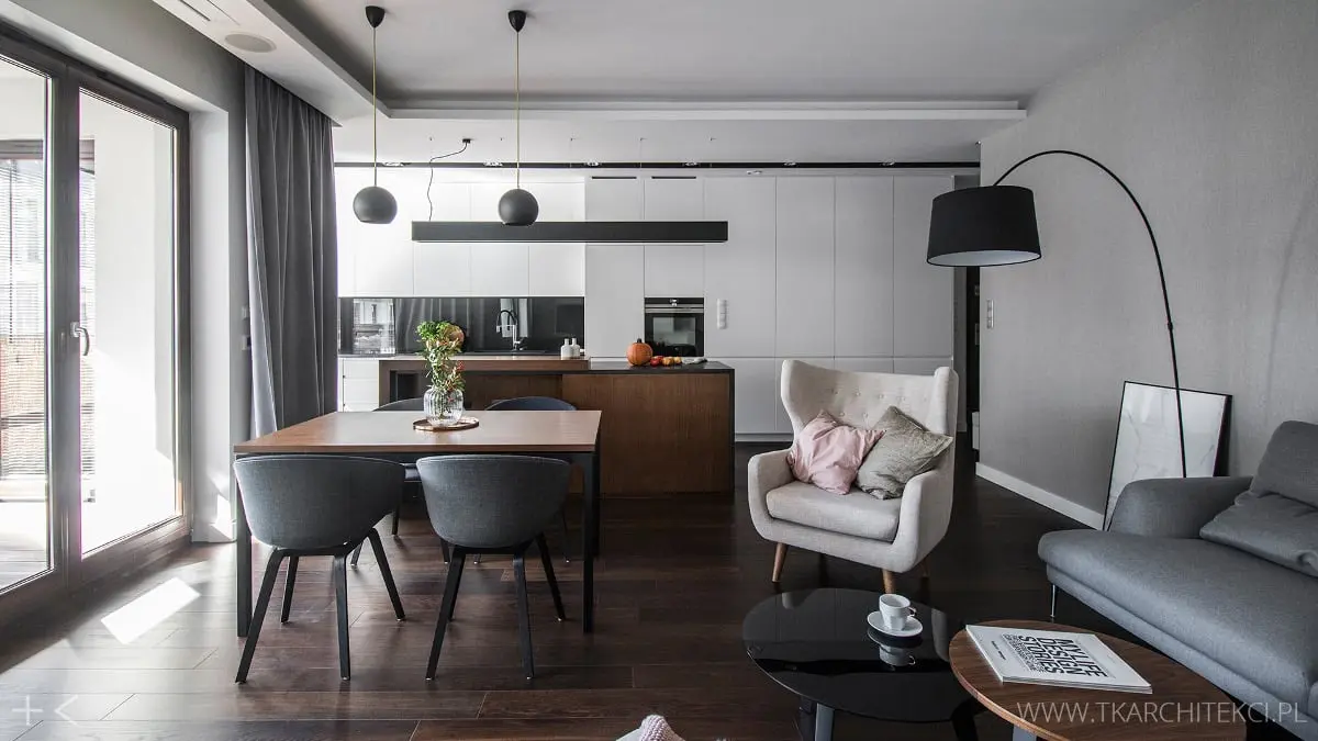 Projekt mieszkania - TK Architekci