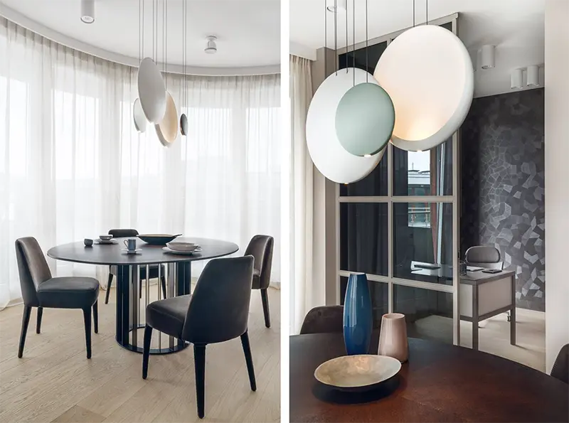 Designerskie lampy Vibia Cosmos możesz kupić w naszych showroomach: Internity Home i Prodesigne (proj. Katarzyna Kraszewska)