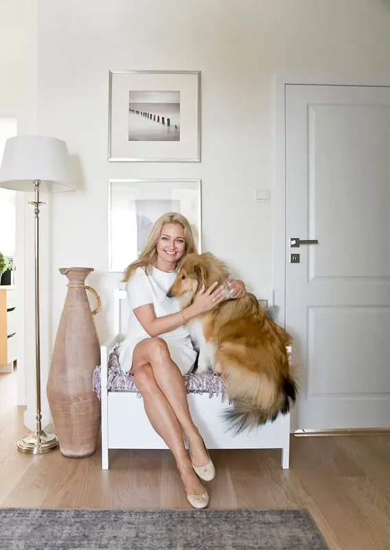 Pani architekt z bardzo charyzmatycznym (i przyjacielskim) członkiem rodziny