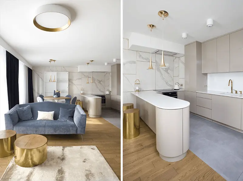 Oaza kobiecości | proj. Kaza Interior Design