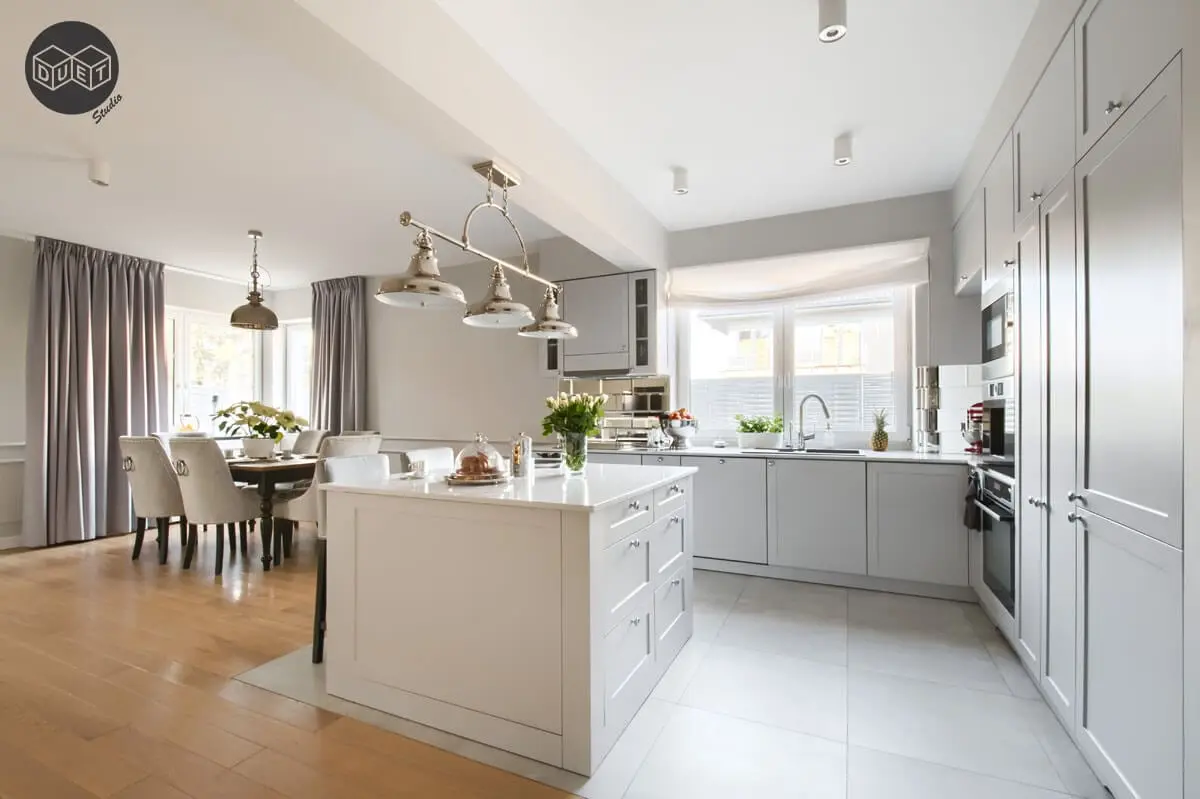 Dom w nowojorskim stylu | proj. Duet Studio