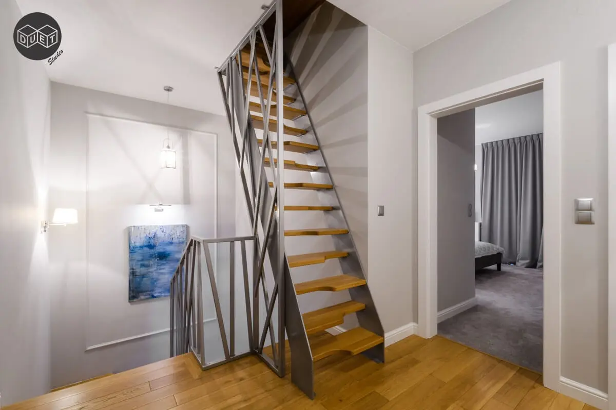 Schody na poddasze | proj. Duet Studio