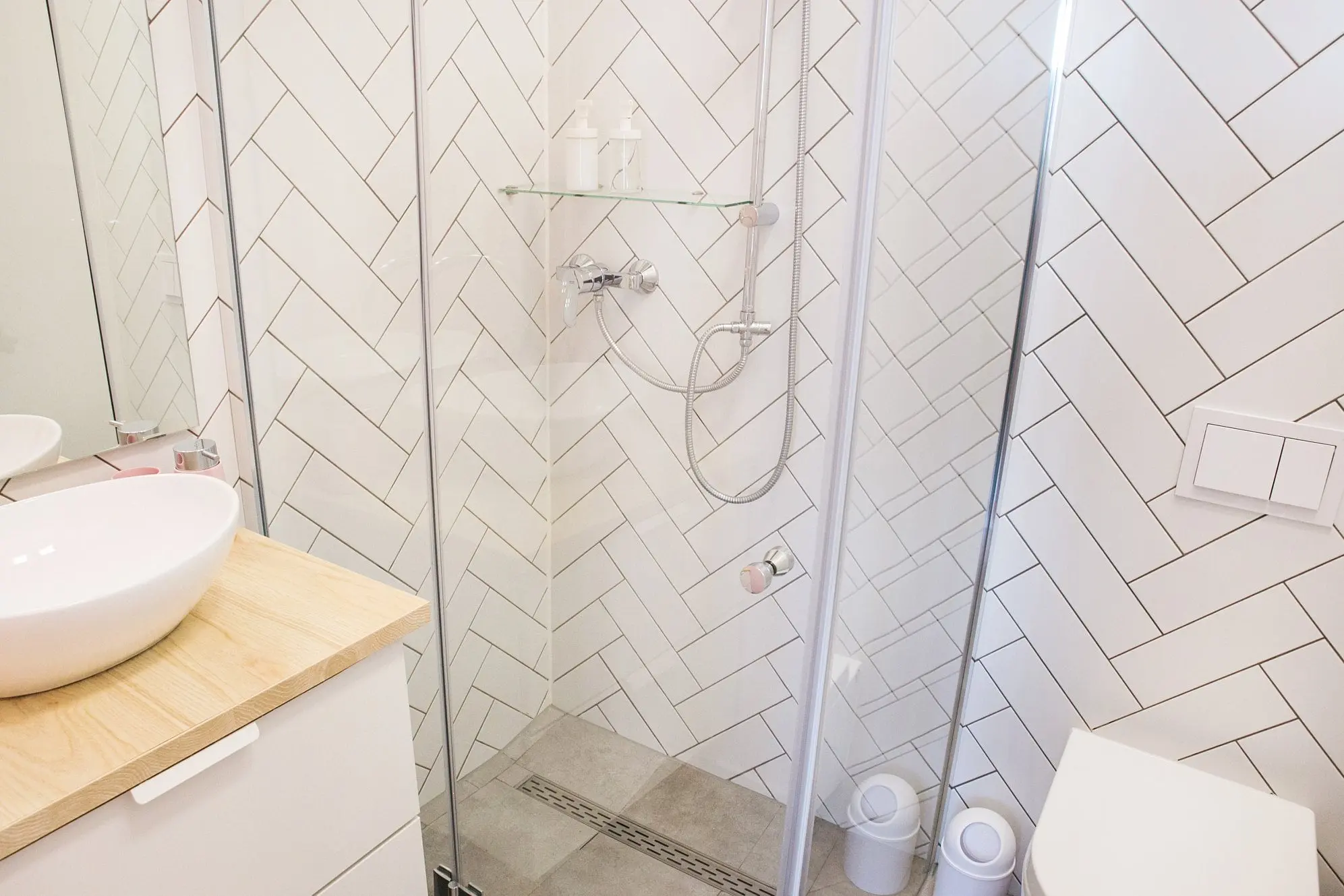 Kawalerka 21m2 metamorfoza Polka Design