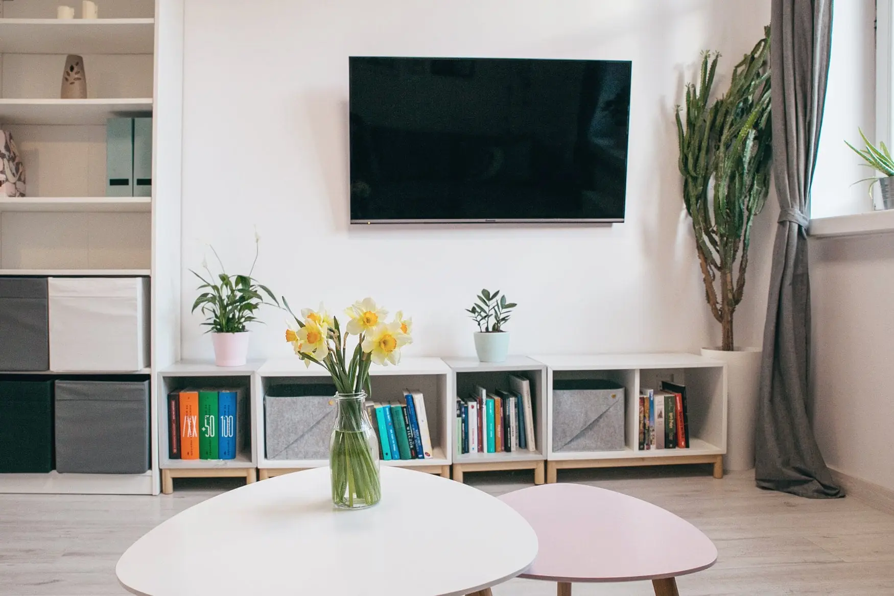 Kawalerka 21m2 metamorfoza Polka Design