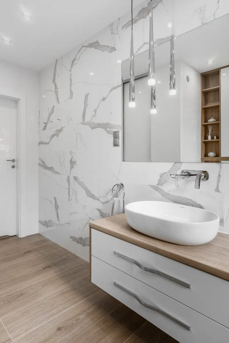 Łazienka | proj. Studio Projekt (zdjęcie: Fotomohito)