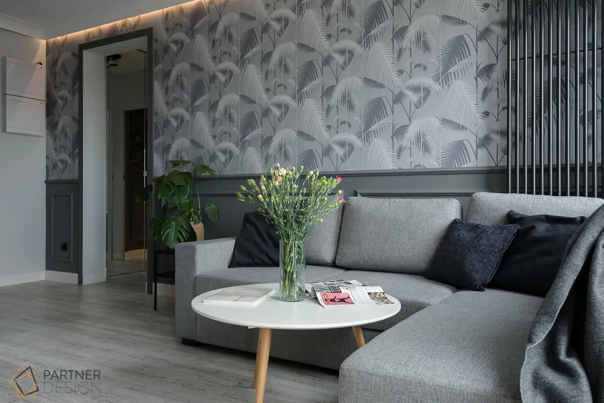 Tapeta Palm Jungle od Cole &amp; Son jest dostępna w naszych showroomach | proj. Partner Design