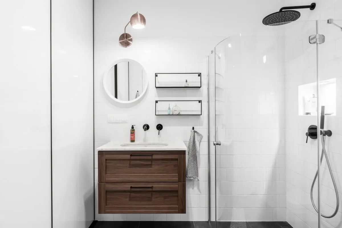 Łazienka | proj. Kształt Rzeczy