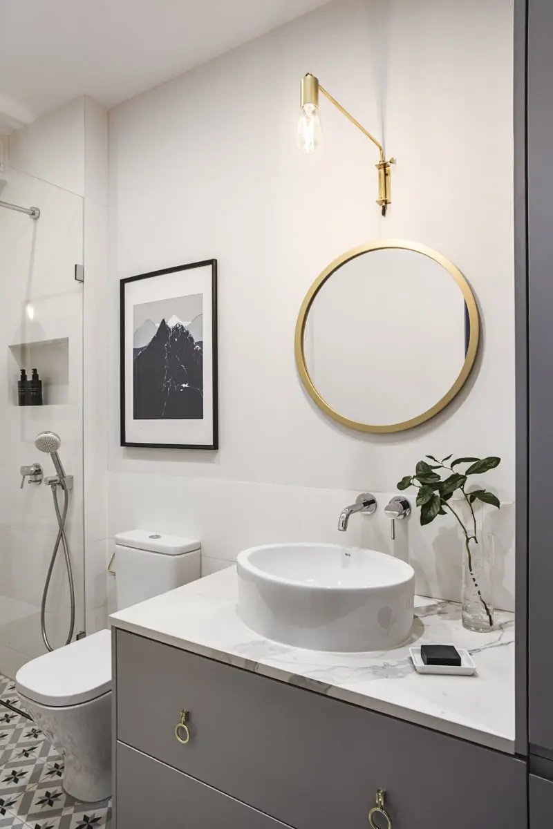 Łazienka | proj. OIKOI