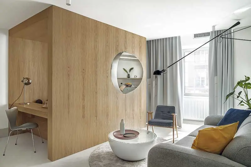 Home office w mini kawalerce | proj. Interurban