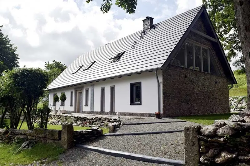 Dom w Górach Orlickich po metamorfozie