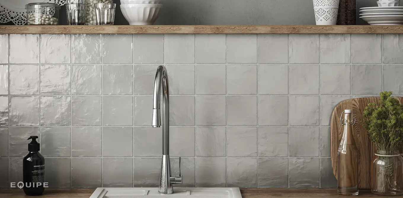 Płytki Equipe szare kolekcja Mallorca