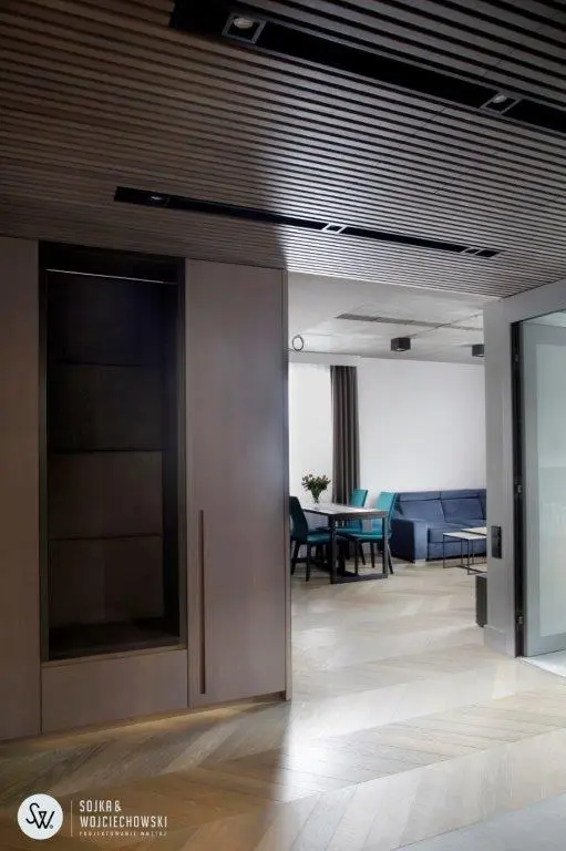 Projekt mieszkania na Marysinie Sojka&Wojciechowski