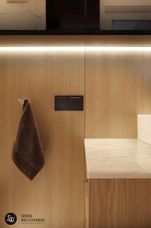 Projekt mieszkania na Marysinie Sojka&Wojciechowski