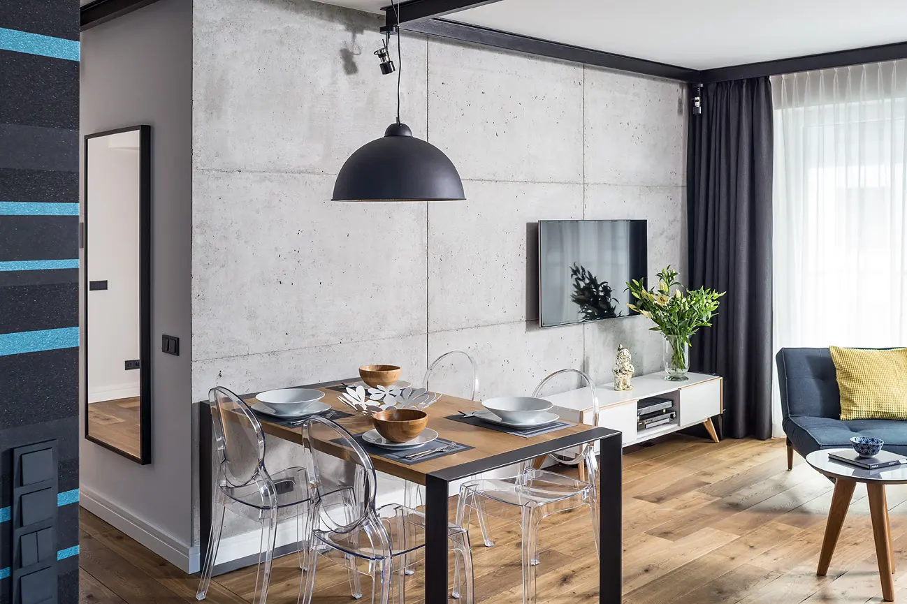 Szary salon | proj. Jacek Tryc