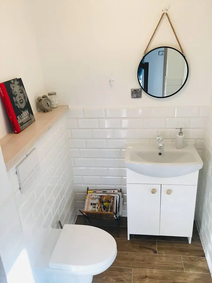 Toaleta w domu Pani Agaty