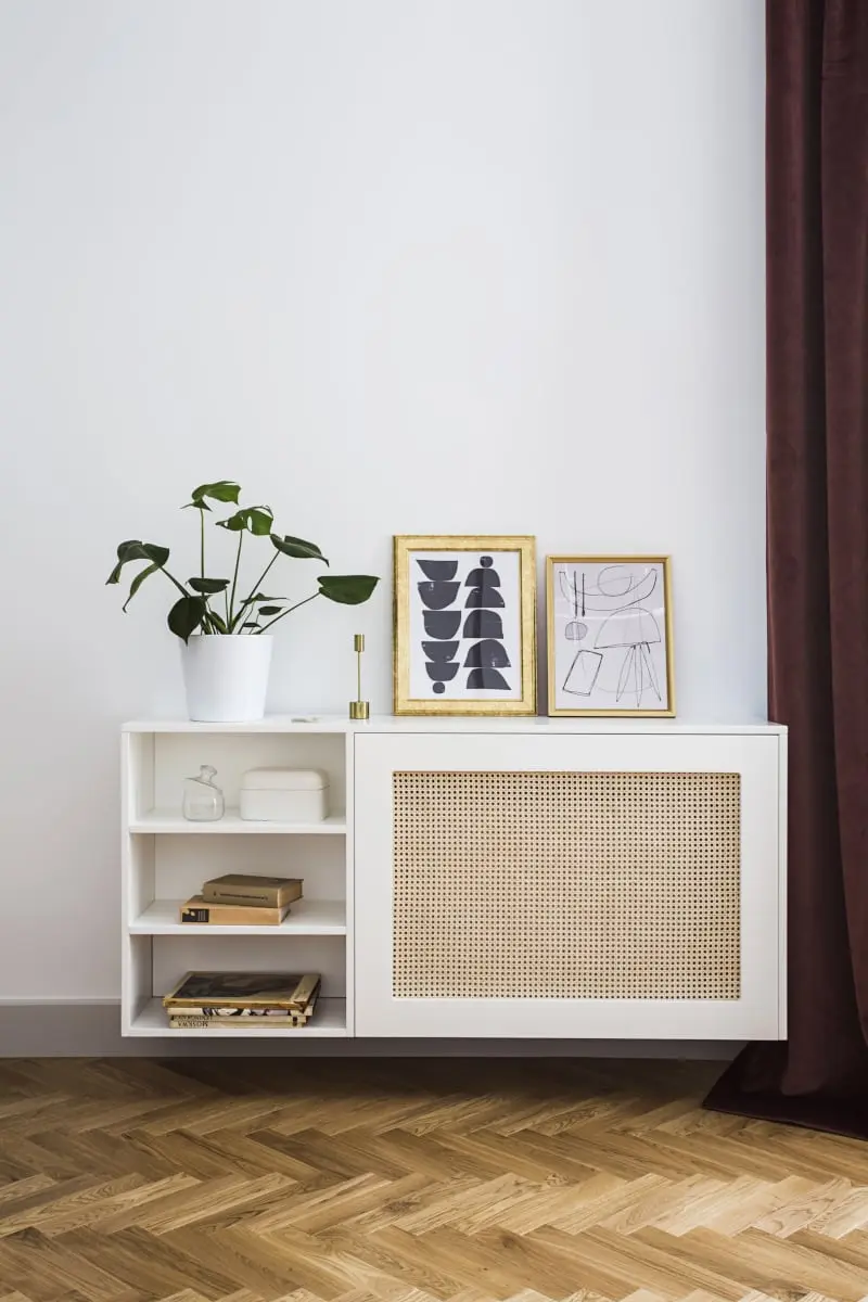 Bordo i złoto w projekcie OIKOI (zdj.: Martyna Rudnicka)