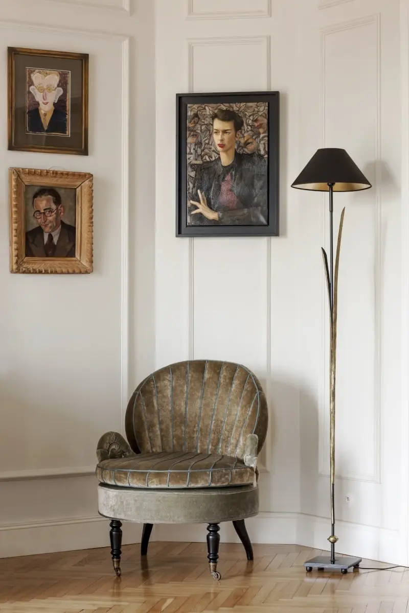 Miejsce w domu na sztukę znajdzie się zawsze (proj. Colombe Design)