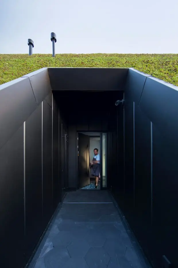 Dom za dachem projekt pracowni SUPERHELIX