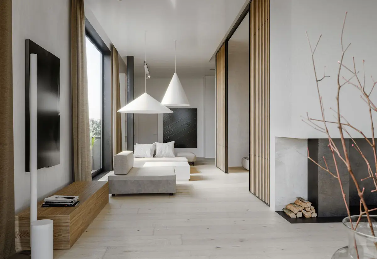 Minimalistyczne wnętrze