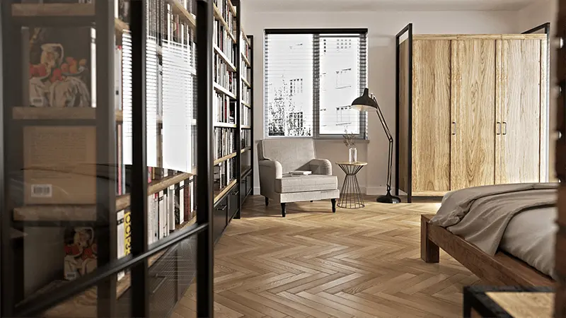 Mieszkanie w kamienicy Line Design architekt Warszawa