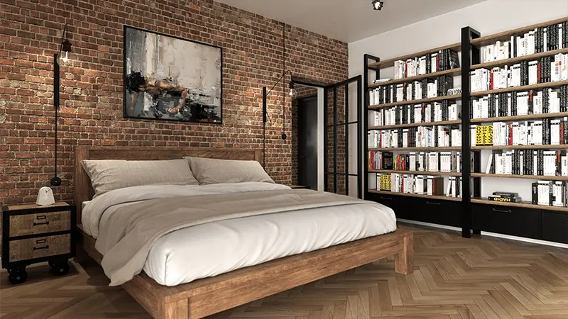 Mieszkanie w kamienicy Line Design architekt Warszawa