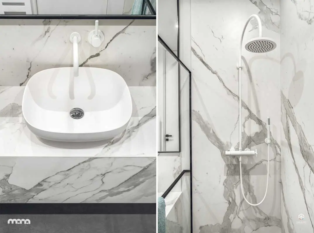 Pomysł na łazienkę | proj. Mana Design