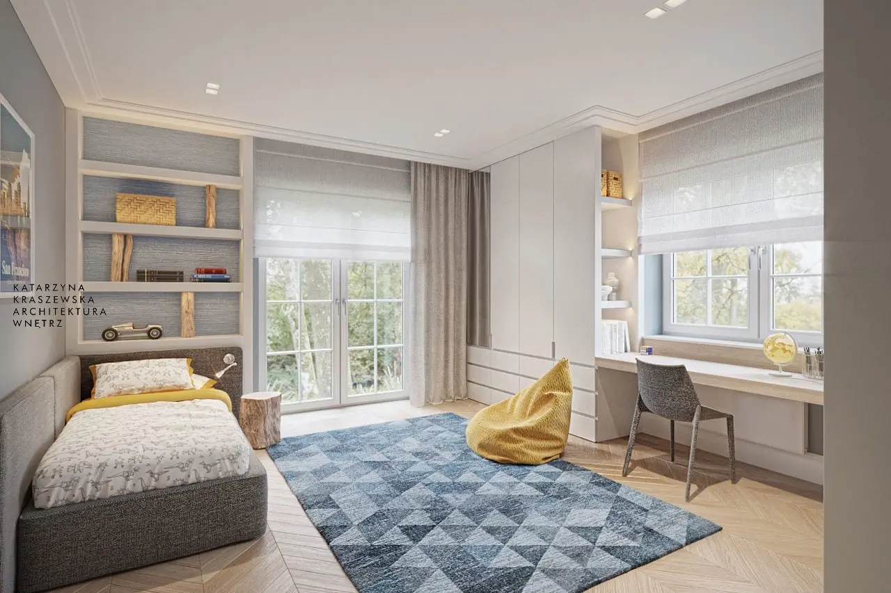 Projekt domu  Katarzyna Kraszewska "Architektura Wnętrz"